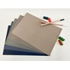 MAIMOUFIN Sanded Pastel Paper 5 Sheets of 5 Color Small