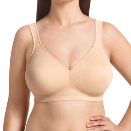 Rosa Faia Women's Unwired Everyday Bra - Beige - 40C (Manufacturer Size:90C)