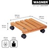 WAGNER Pflanzenroller NATURE 29 x 29 x 8 cm I