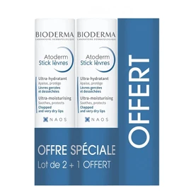 Bioderma Atoderm Lips Moisturising Stick x3