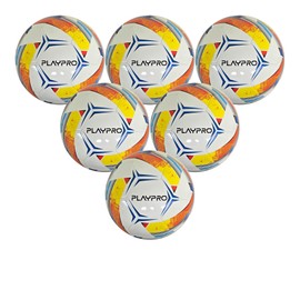 Turbo Soccer Ball - Beautiful Design Size 2, 3, 4 and 5 for All Ages. (White/RED/Yellow, 4-6 Pack)