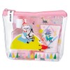 Moomin Pouch Set, Rose, 1 Set (Hand Soap, Hand Cream),
