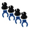 Baluue 5sets Printer Hotend Clip and Collet Tube Coupling for
