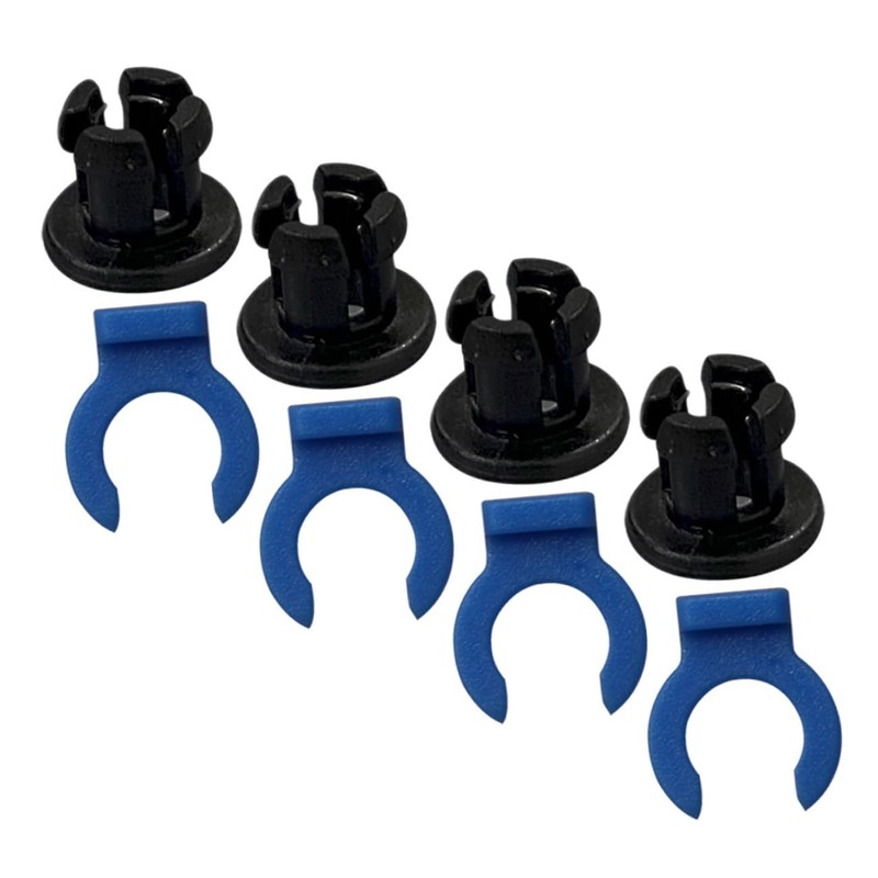 Baluue 5sets Printer Hotend Clip and Collet Tube Coupling for
