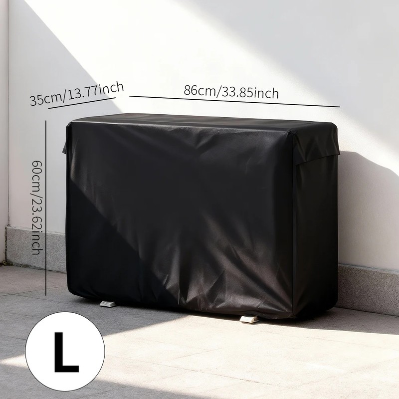 33.85 Inch Outdoor Air Conditioner Cover, All-Season Waterproof Windproof AC