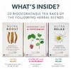 NutraTea - The Relaxing Gift Box - Herbal Teas Perfect