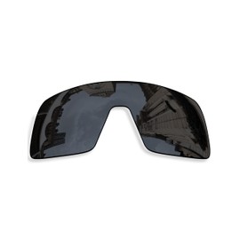 Betterun 4 Pairs Anti-scratch Polarized Replacement Lenses for Oakley Sutro OO9406 / Sutro Asian Fit (AF) OO9406A Sunglasses, Retro Black+silver+blue+fire