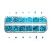 [Jewel] SK3 Assorted Turquoise Marble Pattern & Plain Set Large Capacity