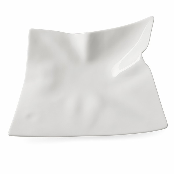 Luxor Dish 8'' Handcrafted Porcelain Plate – Elegant Decorative Platter