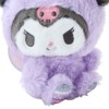 Sanrio 026638 Kuromi Character Easter Rabbit Kuromi Mascot Holder 6.7