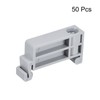 MECCANIXITY DIN Rail Mount Terminal Blocks End Stopper Screw Type