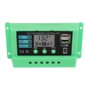 Solar Charge Controller PWM Panel Regulator Adjustable LCD Display 12V