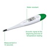 medisana TM 700 Termometro clinico digitale, Termometro con allarme febbre,