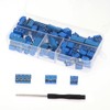 AEDIKO 80pcs 2 Pin 3 Pin 4 Pin PCB Mount
