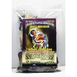 12 PCS Aromatic Soothing Herbal Bath Spell Breaker ROMPE CONJUROS BANO DE PLANTAS AROMATICAS - Made in USA - 1 OZ
