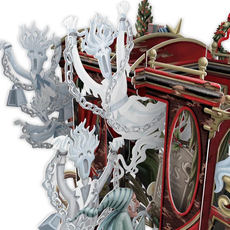 PAPER D'ART - CHRISTMAS CAROL - 3D CHRISTMAS CARD