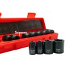 Cal-Hawk 12 pc 3/8"Dr. 6 POINT SAE Standard/Shallow Impact Socket