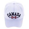 Agshcqi Adjustable Baseball Cap Canada Flag Hat Adjustable Hat Sunhat