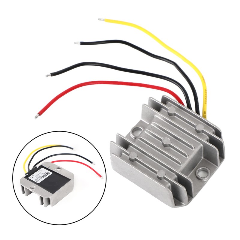 Areyourshop Waterproof 6V to 12V 3A 36W Step Up DC/DC