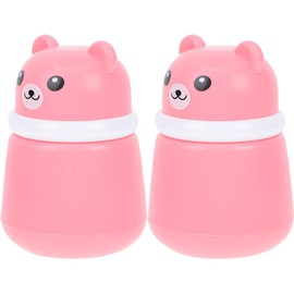 minkissy Infant Powder Puff Box Baby Talcum Powder Containers Newborn Baby Storage Box Lid Small Containers Lid
