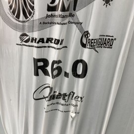 Quietflex Black Flexible Duct R6.0-8" 860 Insulated Low Noise 8" X 25' Roll