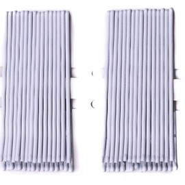 Mytoptrendz® Long Kirby Grips Hair Bobby Pins Clips 6.5cm Hair Grips, Wavy Hair Pins, 32 Count (White)