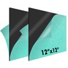 (2-Pack) 12 x 12" Black Acrylic Sheet 1/8" Thick -