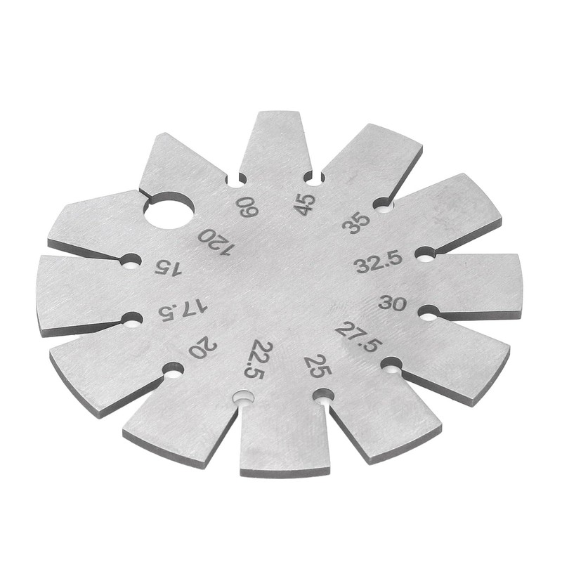 2pcs Bevel Stainless Steel Compact Multipurpose Ax Angle for Checking