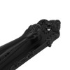 Sliding Barn Door Handle Aluminum Alloy Black Punch Free Double