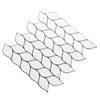Tilingview 10 Pcs Vinyl Leaf Peel and Stick Tile for
