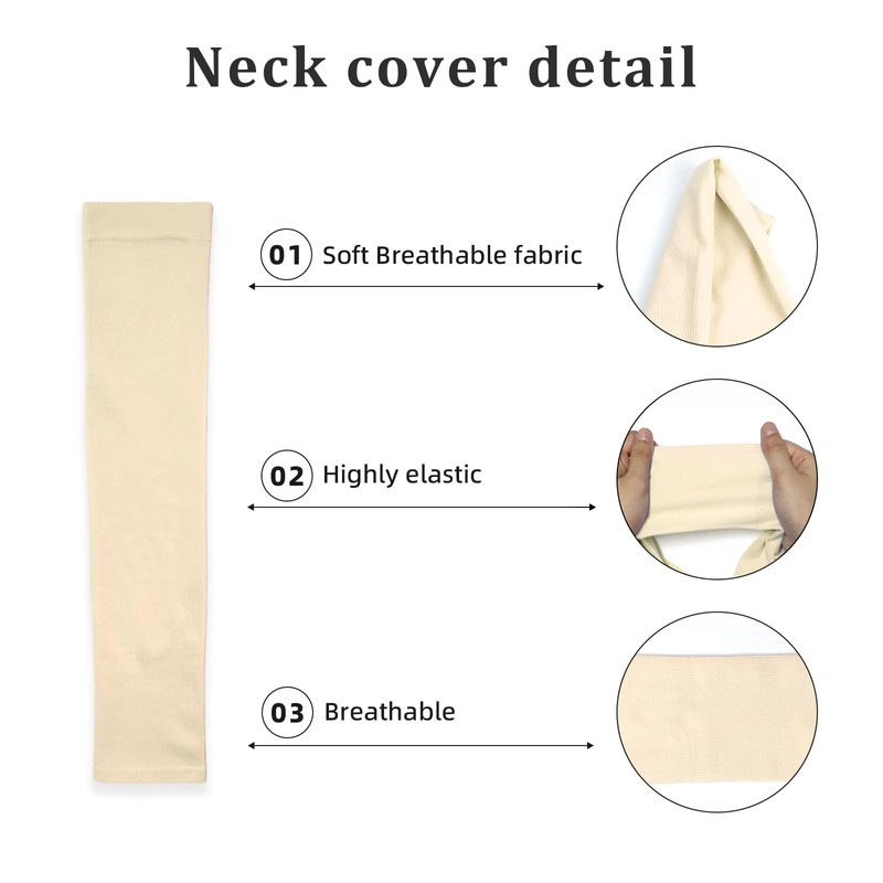 GZCNYLYS 4 Pcs Neck Brace Covers, Breathable Dust Proof Soft