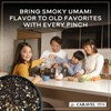 Smoked Garlic & Onion Sea Salt with Umami Flavor –