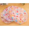 AKOAK 5 Pieces Reusable Waterproof EVA Plastic Lace Elastic Band