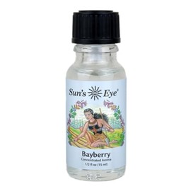 Sun’s Eye Bayberry Oil 0.5 fl oz Concentrated Body Grade Aroma Oil Earthy and Spicy
