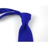 F NODE Knit Tie, Narrow Tie, Simple, Plain, Sword Point,