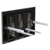 SPARES2GO Luxury Flush Plate Kit for Concealed Toilet Cistern Wall