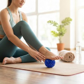 Muscle Massage Ball with Nodding 7.5 cm Hard, Durable, Comfortable and Safe for the Skin to Exercise Muscle Fascia and Promote Blood Circulation