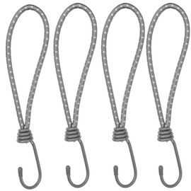 GARDENIX expander hooks, pack of 25 bungees with hooks for tarpaulins, nets, banners, tent.