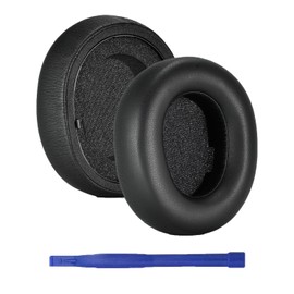 Adhiper Arctis Nova Pro Earpads,Replacement Ear Cushion,Earmuffs Compatible with Steelseries Nova pro Wireless Headphones,Ear Pads with Protein Leather,Memory Foam(Black)