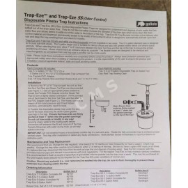 BUFFALO DENTAL BND Classic Disposable Plaster Trap-Eze 5 Gallon COMPLETE KIT New