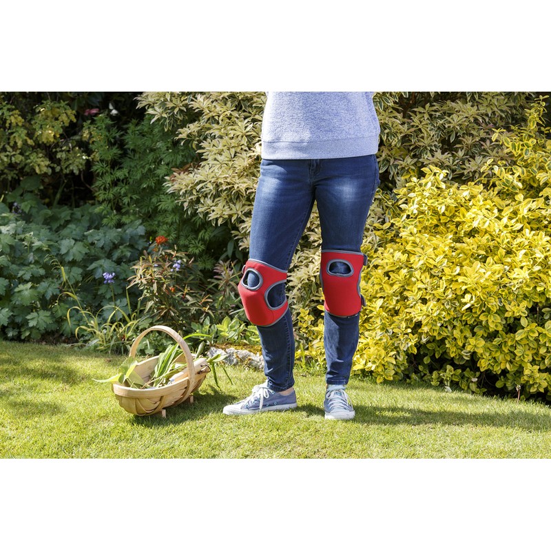 Burgon & Ball GKN Garden Kneelo Knee Pads, Poppy