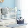 KiddyCare Diaper Caddy Organizer for Baby Nursery Basket with Handle