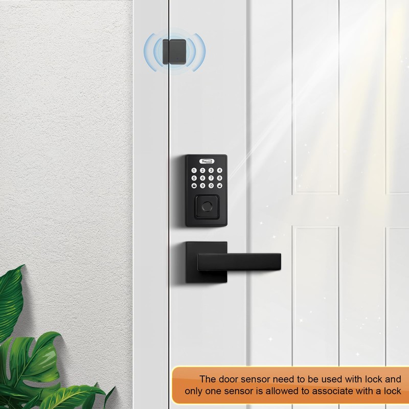 Probrico Smart Door Sensor Alarm, Wireless Contact Window Sensor for