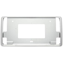 Aoki Seisakusho AMEX-A11S License Plate Frame, Road Transport Vehicle Act Compliant, Plated Specifications, Pack of 2