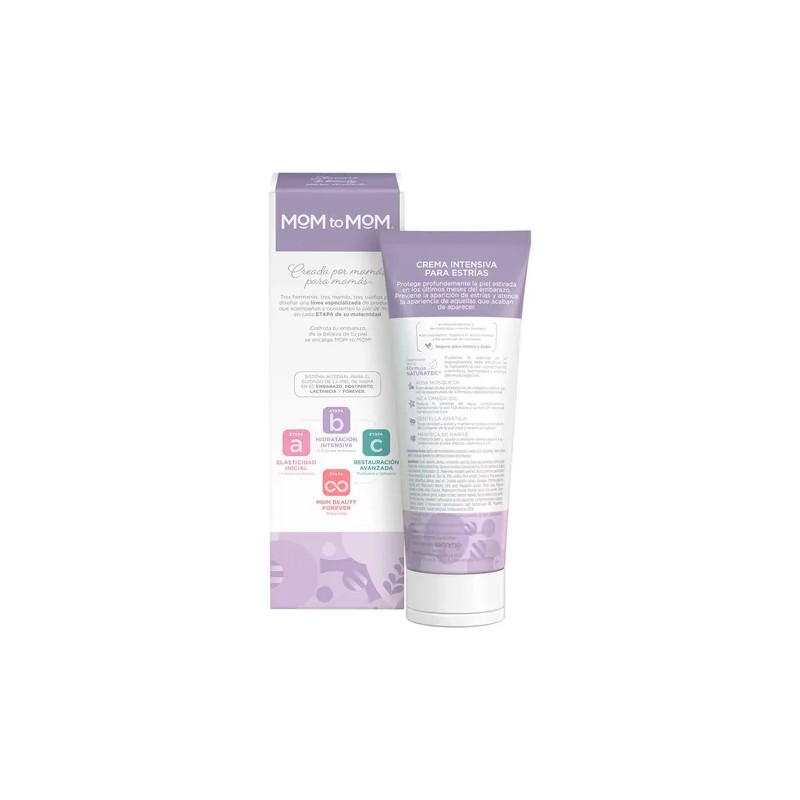 Crema Intensiva Para Estrías Mom To Mom 250 Ml
