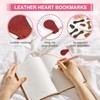 PATIKIL Magnetic Bookmarks, Book Marks Heart Shape Magnet Page Markers