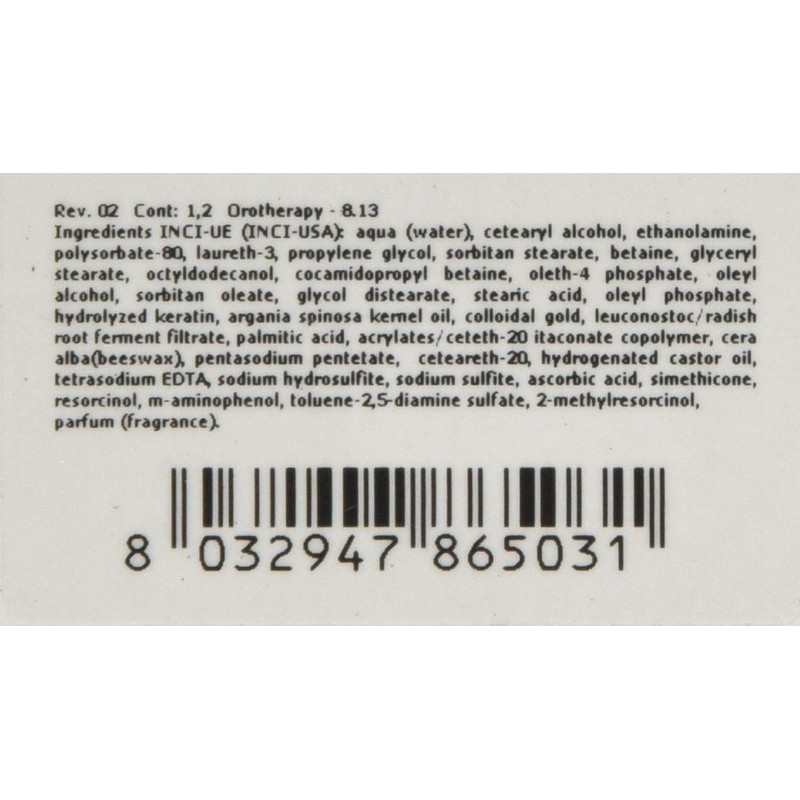 Fanola Oro Therapy Colour Keratin 8.13 100 ml