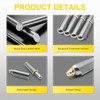 10 Pack Weld On Bullet Hinges, 3-1/2" Weldable Hinge for
