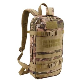 Brandit US Assault Day Pack Backpack 12L Army Outdoor Bag Molle Army BW Combat Cooper