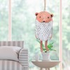 Rustic Hanging Animal Wind Chimes Resin Hand Made Natural Garden